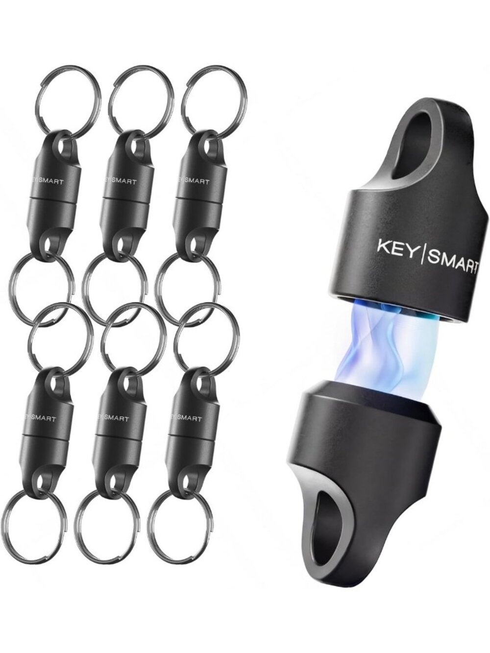 Magnetic Key Holder for Purse | Detachable Quick Release Keychain for Car Keys